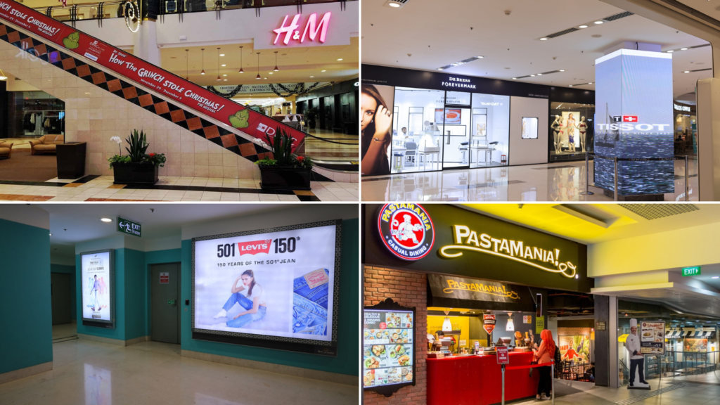 mall advertising for branding purpose