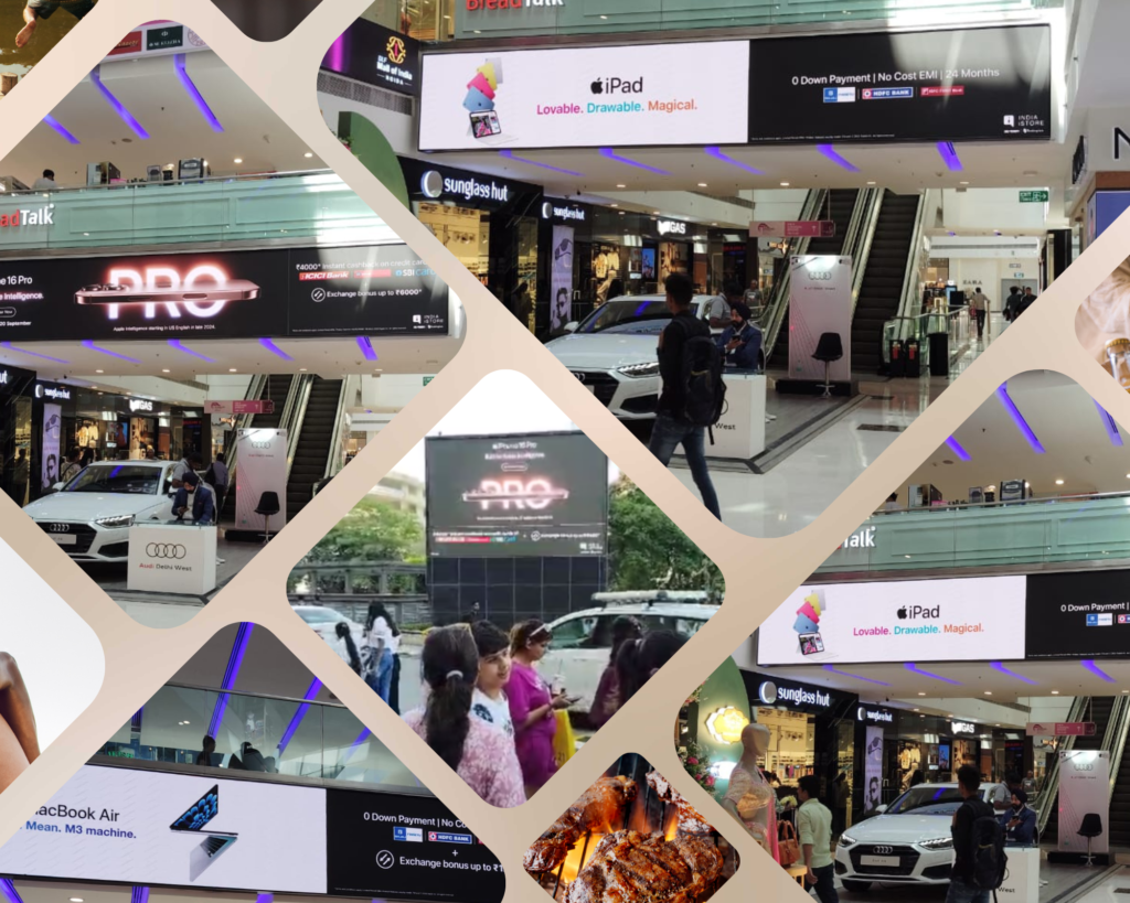 Apple iPhone 16 Pro & iPad Dooh Campaign at DLF